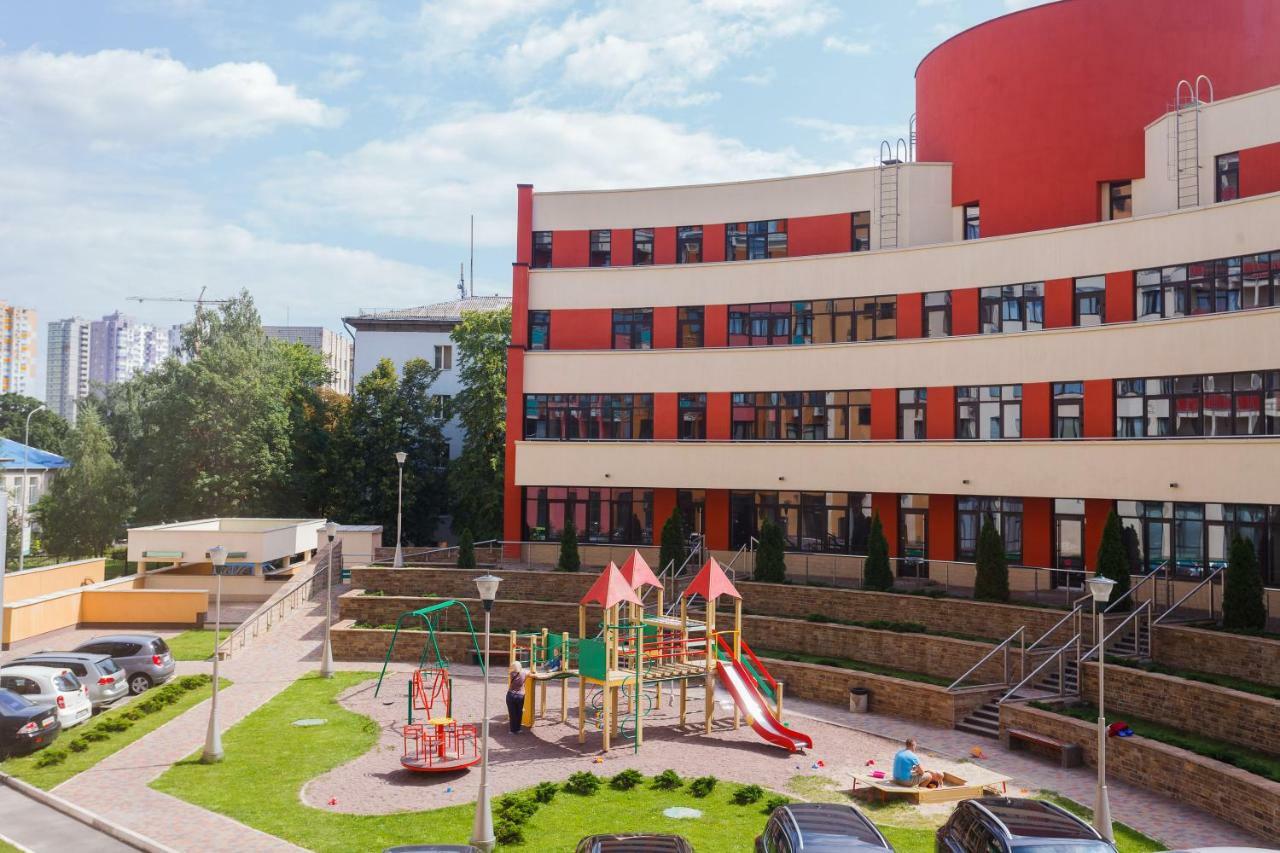 Солнечная Квартира На Ломоносова 71, Вднх Kijów Zewnętrze zdjęcie